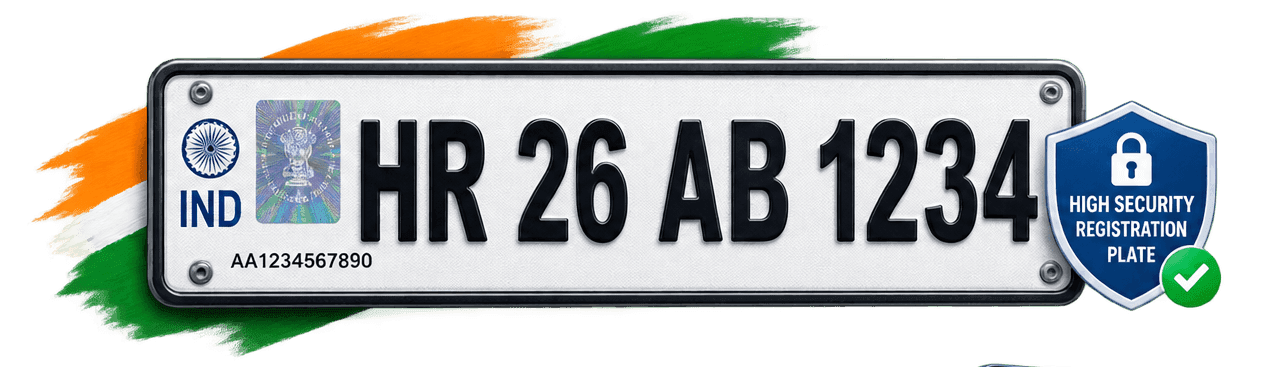 HSRP Number Plate