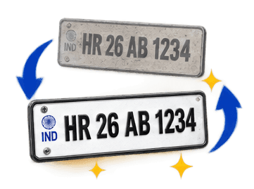 Non-HSRP Plate